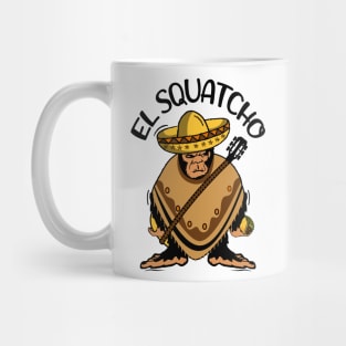 Bigfoot El Squatcho Mug